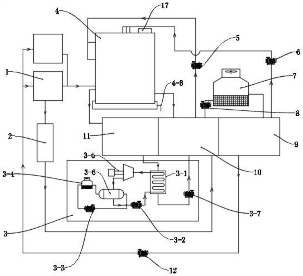 Heat accumulating type steel slag heat stewing waste heat ORC power generation system and device