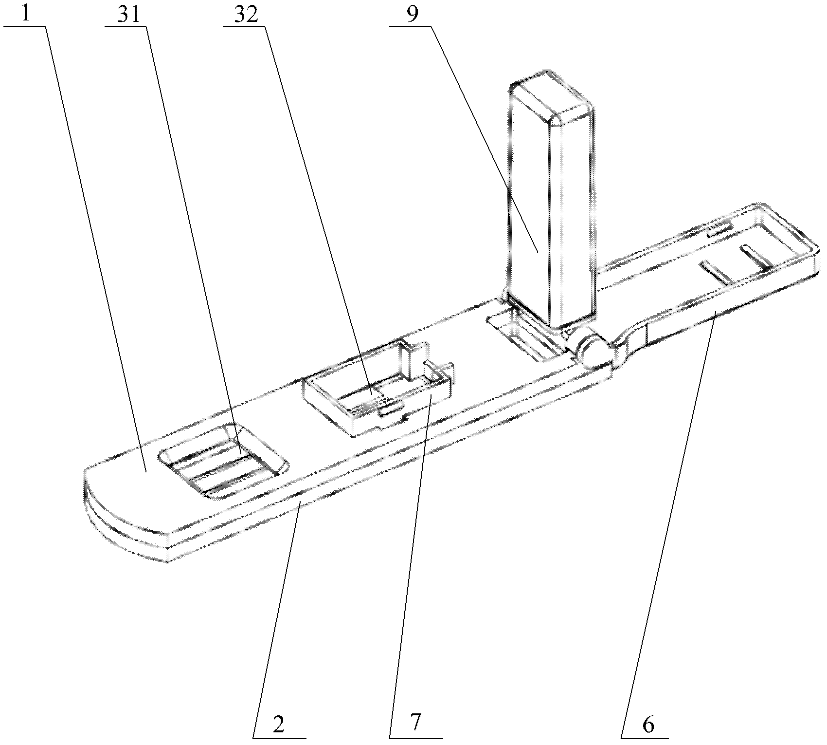 Spittle collecting and detecting device