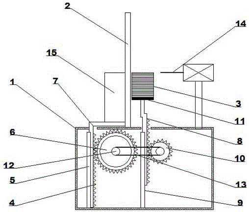 A medical tablet pushing device