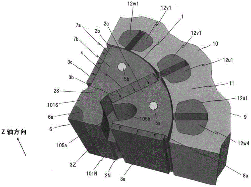 Permanent magnet-type electric motor, compressor and refrigeration cycle device using the same