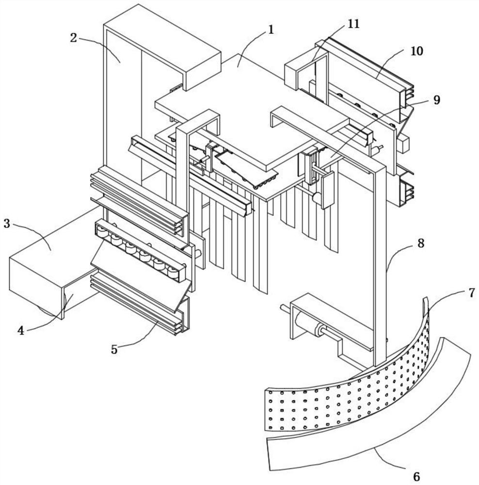 Backfill compaction device for narrow area of foundation pit