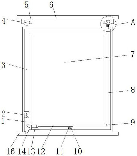 A double-opening door and window lock structure
