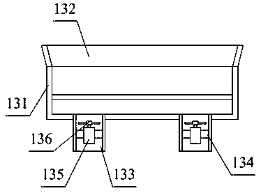 Winding and storage device for producing chemical fibers