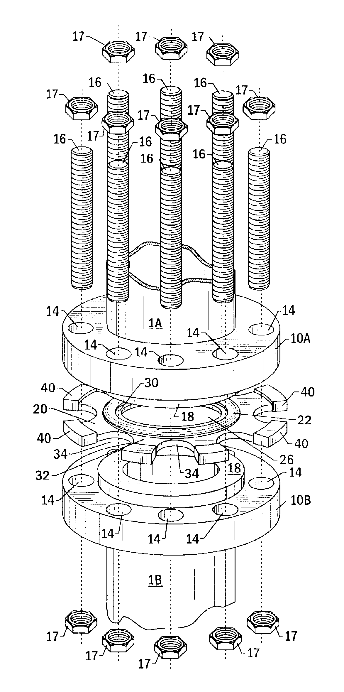 Constant seating stress gasket system