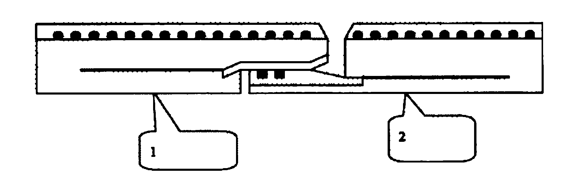 Prestressed concrete cylinder pipe with transfer part for being connected with steel pipe