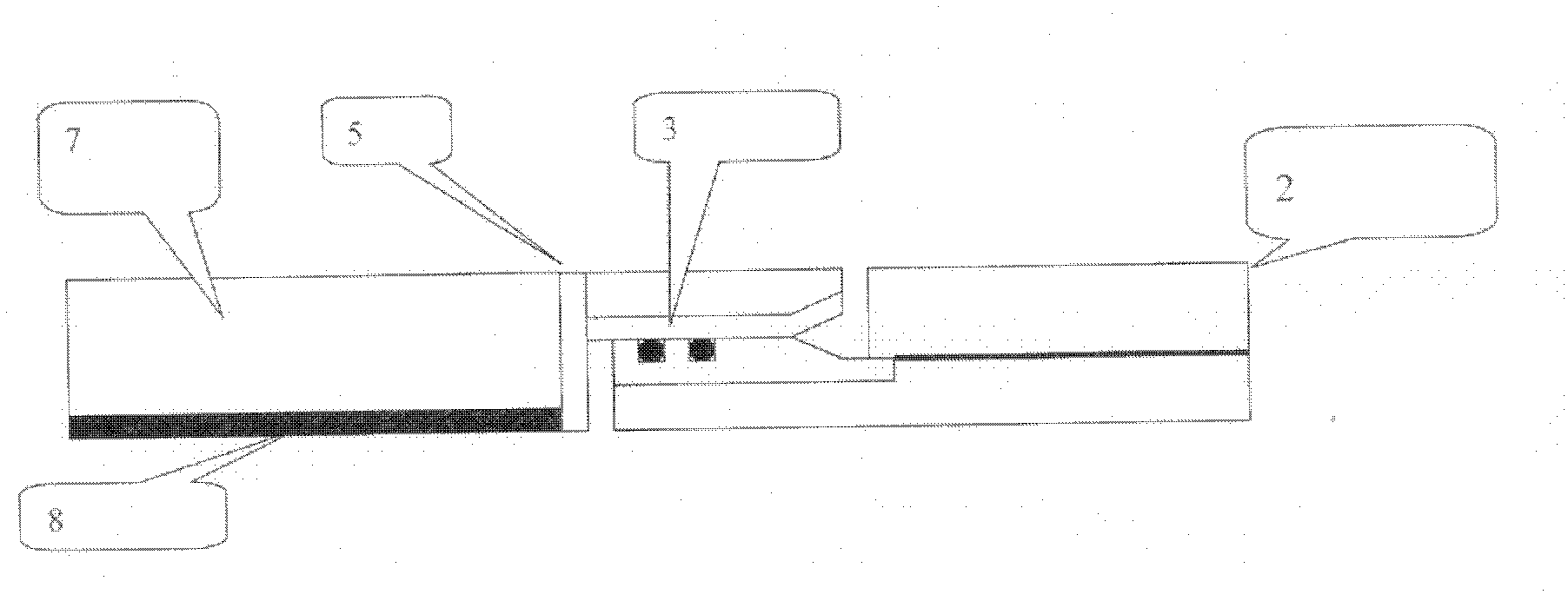 Prestressed concrete cylinder pipe with transfer part for being connected with steel pipe