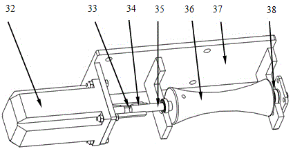 Power transmission tower climbing robot and power transmission tower routing inspection mode thereof