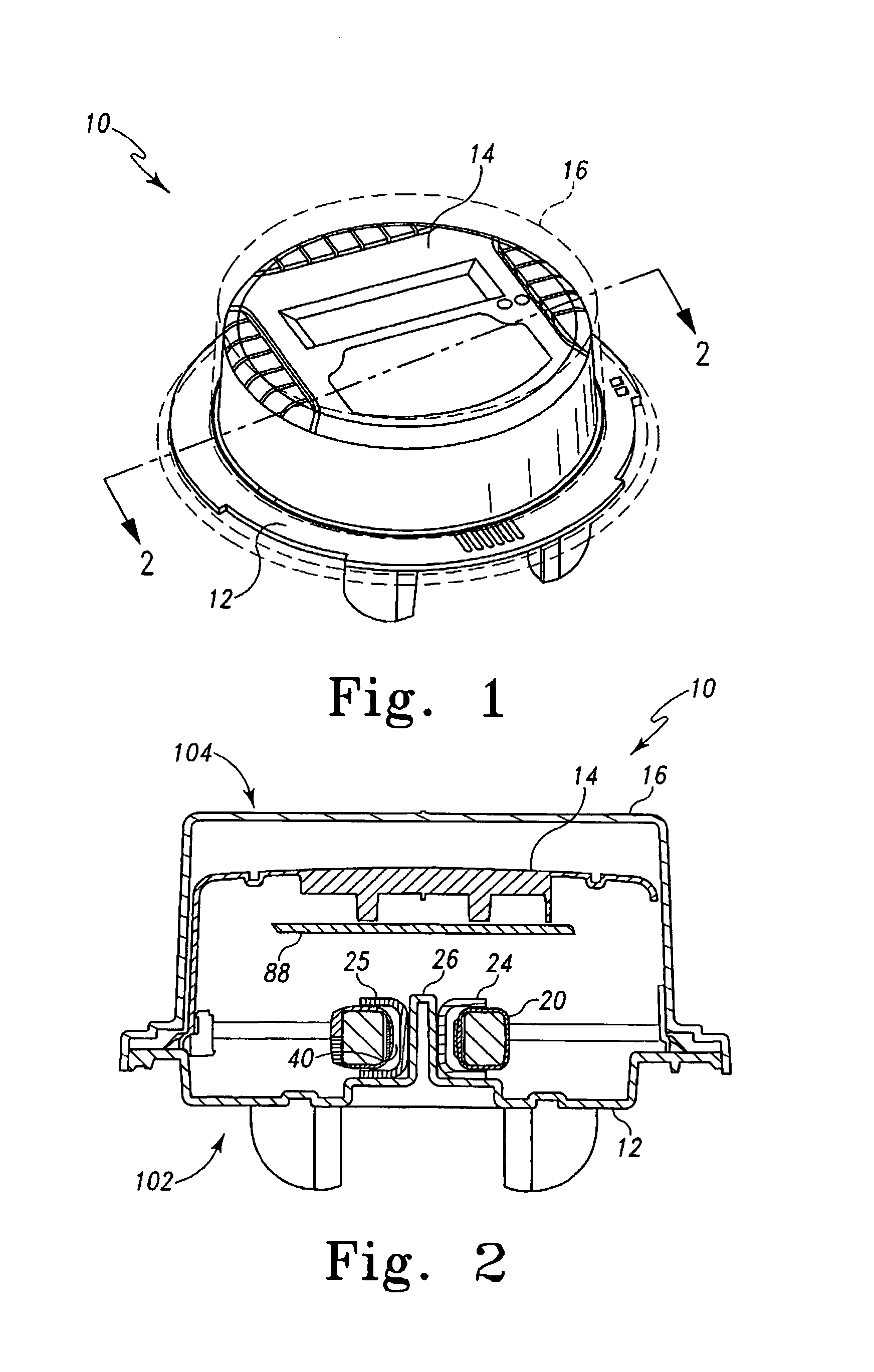 Method and arrangement for securing sensors in an electricity meter