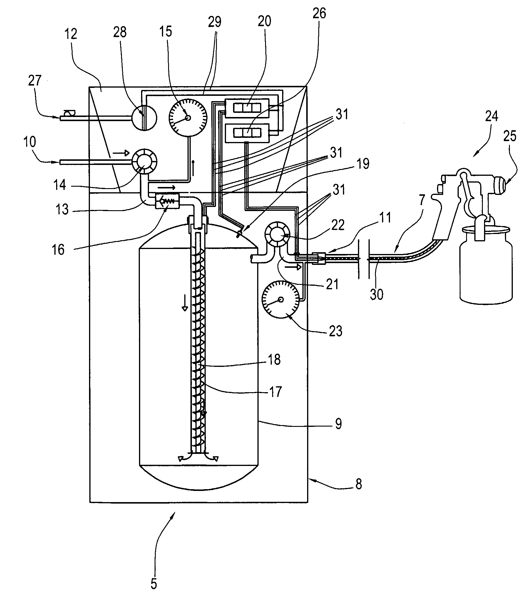 Heated Spray Painting System