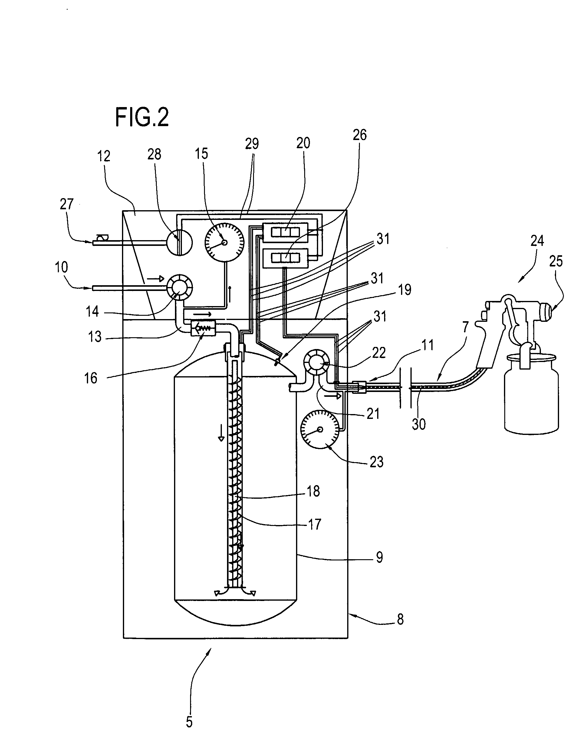 Heated Spray Painting System