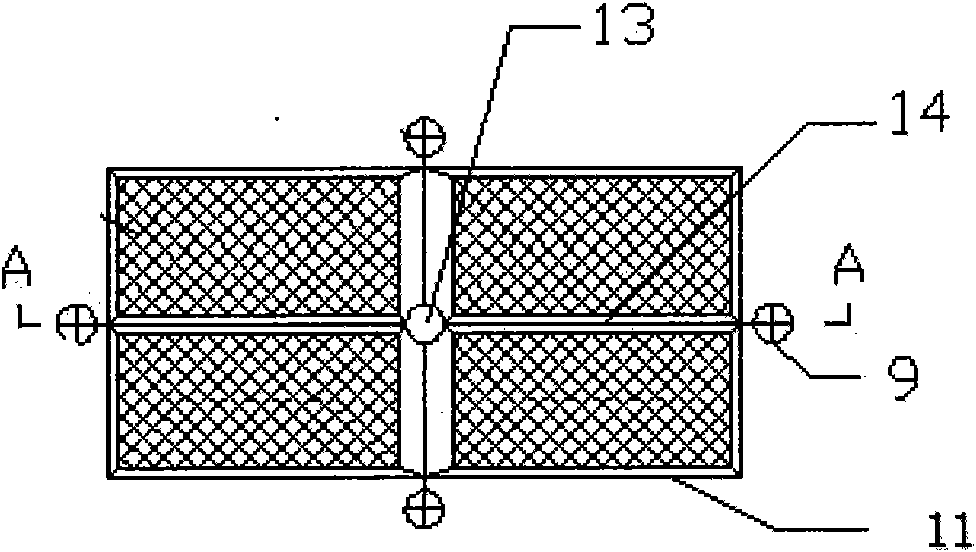 Device for three-dimensional coupling and purification of water quality by lifting plant sinker and floater