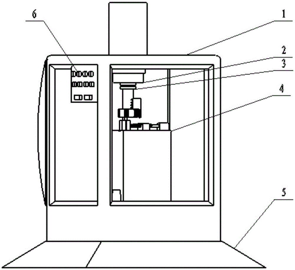 A device for measuring end face deformation of face milling tool based on double pulse laser