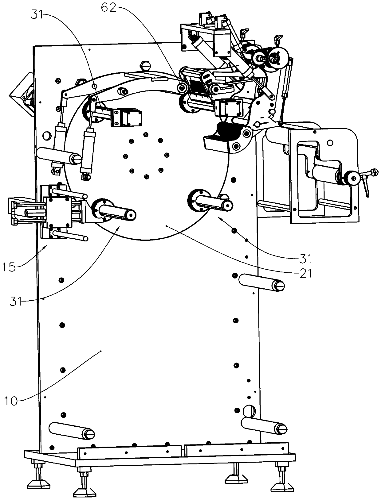 Rewinding machine