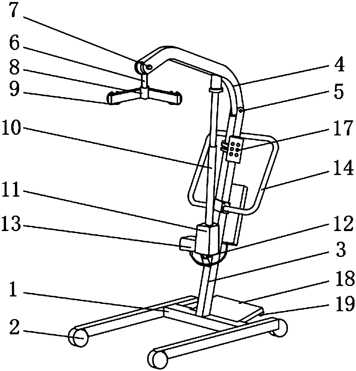 Multifunctional detachable medical transfer stretcher