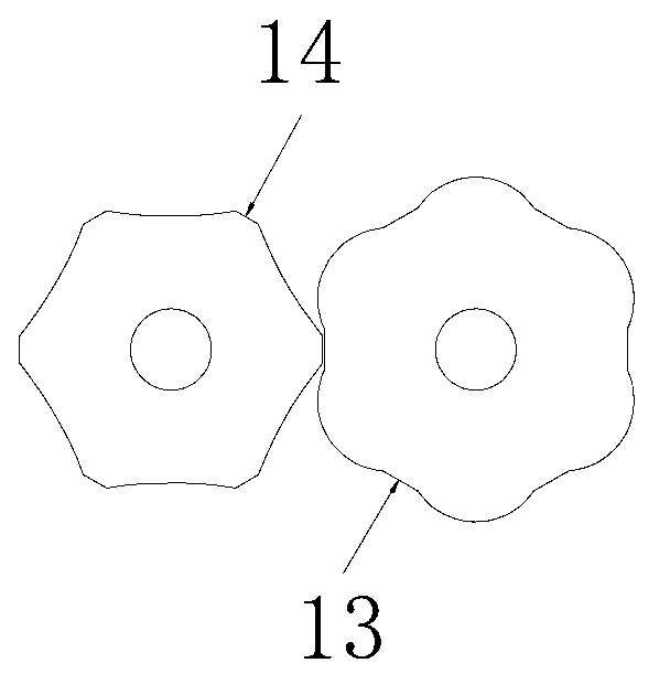 Safe and explosion-proof pyrotechnic composition milling device