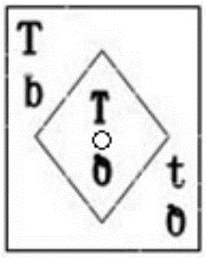 Manufacturing method of double-letter chess-cards