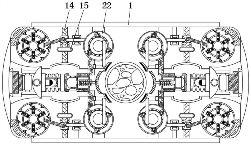 Energy-saving type air pipe air leakage detection auxiliary equipment with automatic repairing function