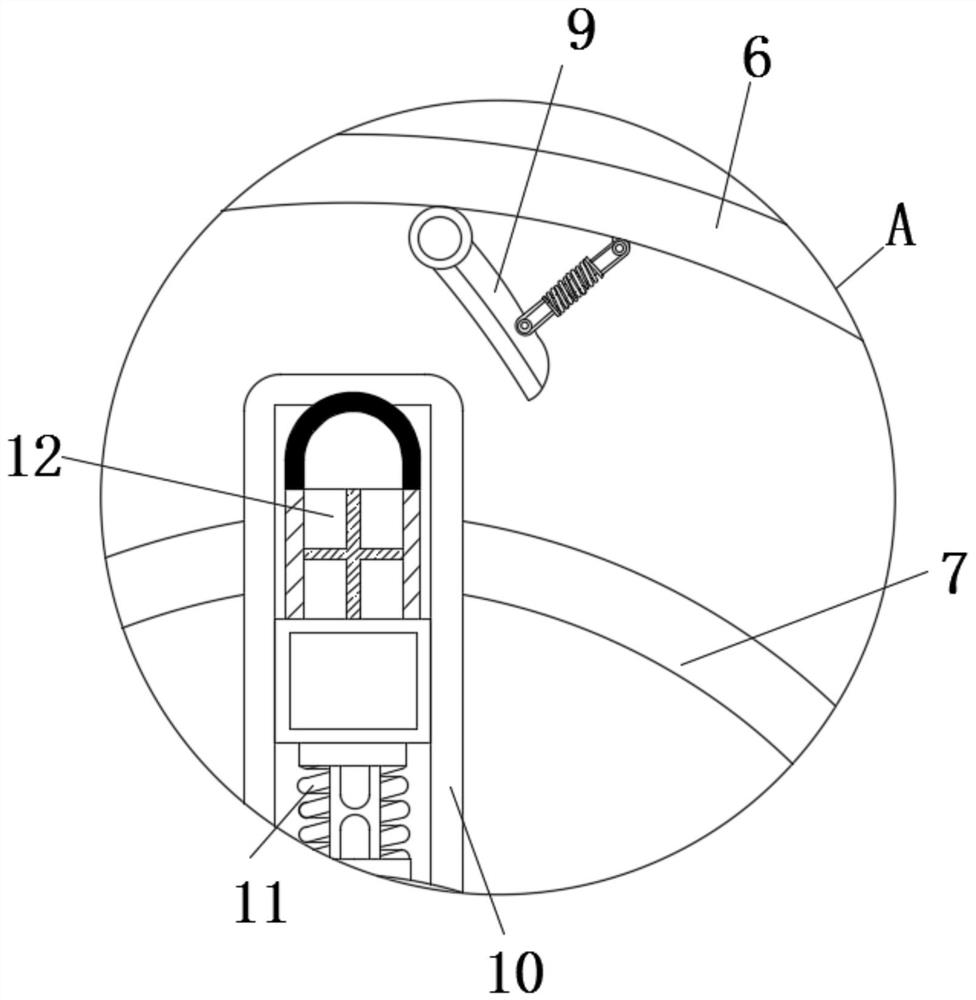 Energy-saving type air pipe air leakage detection auxiliary equipment with automatic repairing function