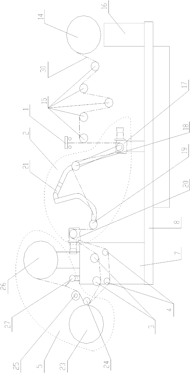 Device and method for winding belt layer of radial wire cord tire