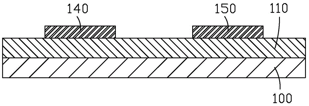 Low-temperature polycrystalline silicon TFT substrate structure and manufacturing method thereof