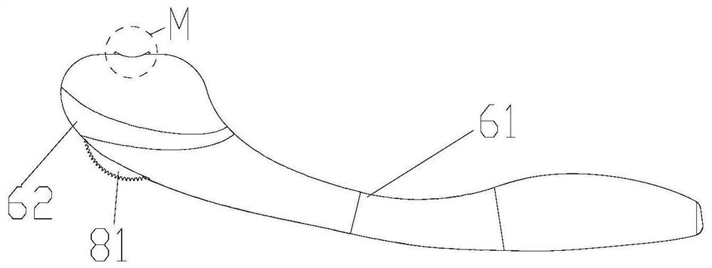 Glaucoma drainage device and injector thereof