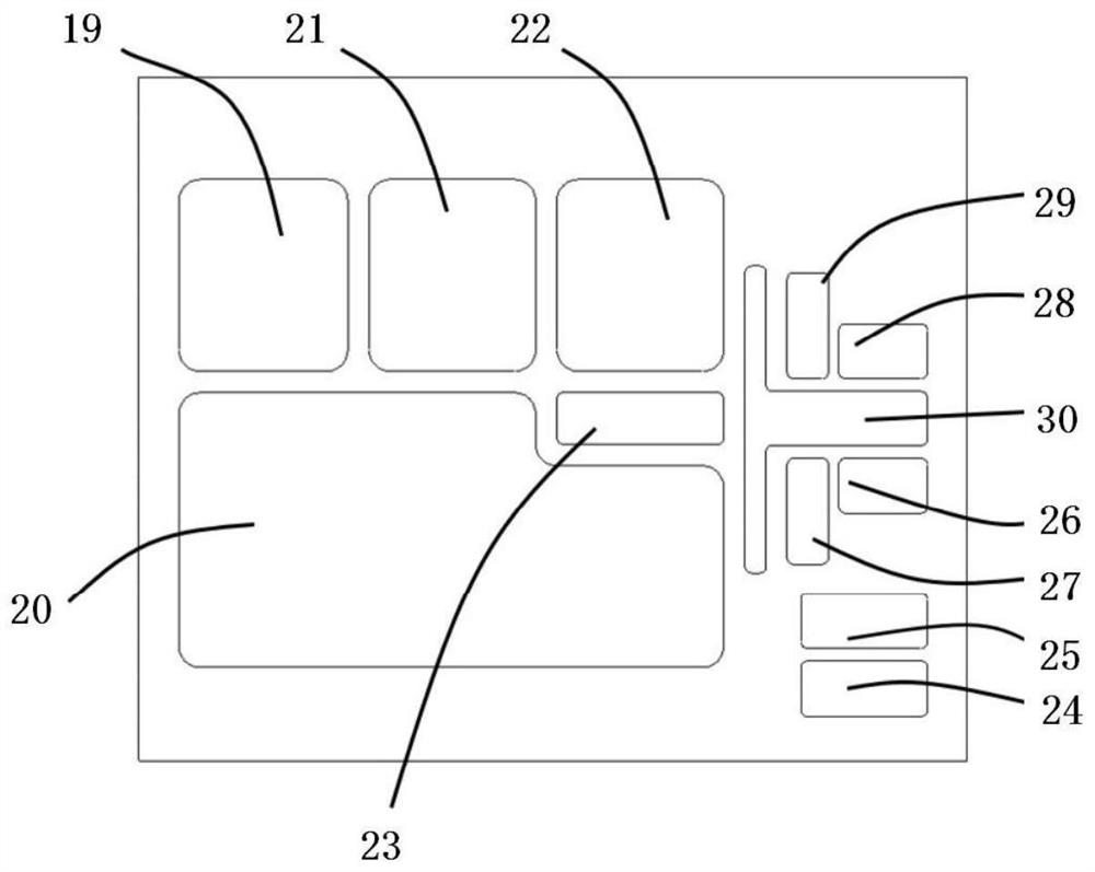 Packaging structure of silicon carbide Vienna rectifier half-bridge module