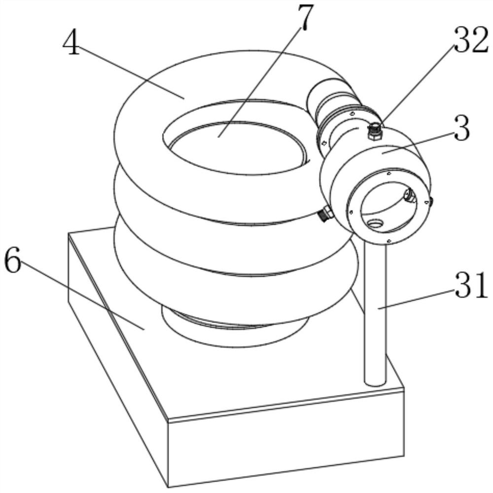 High-speed centrifugal air compressor capable of pressurizing air inlet