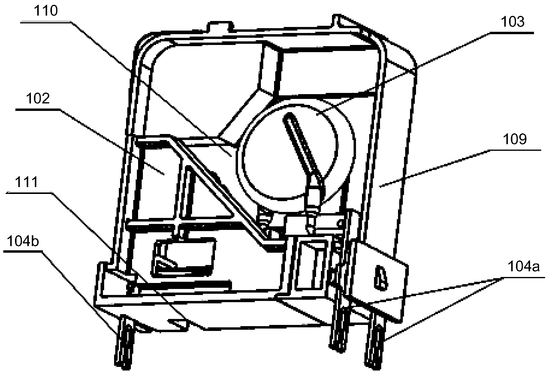 Surge protector and thermal tripping mechanism thereof