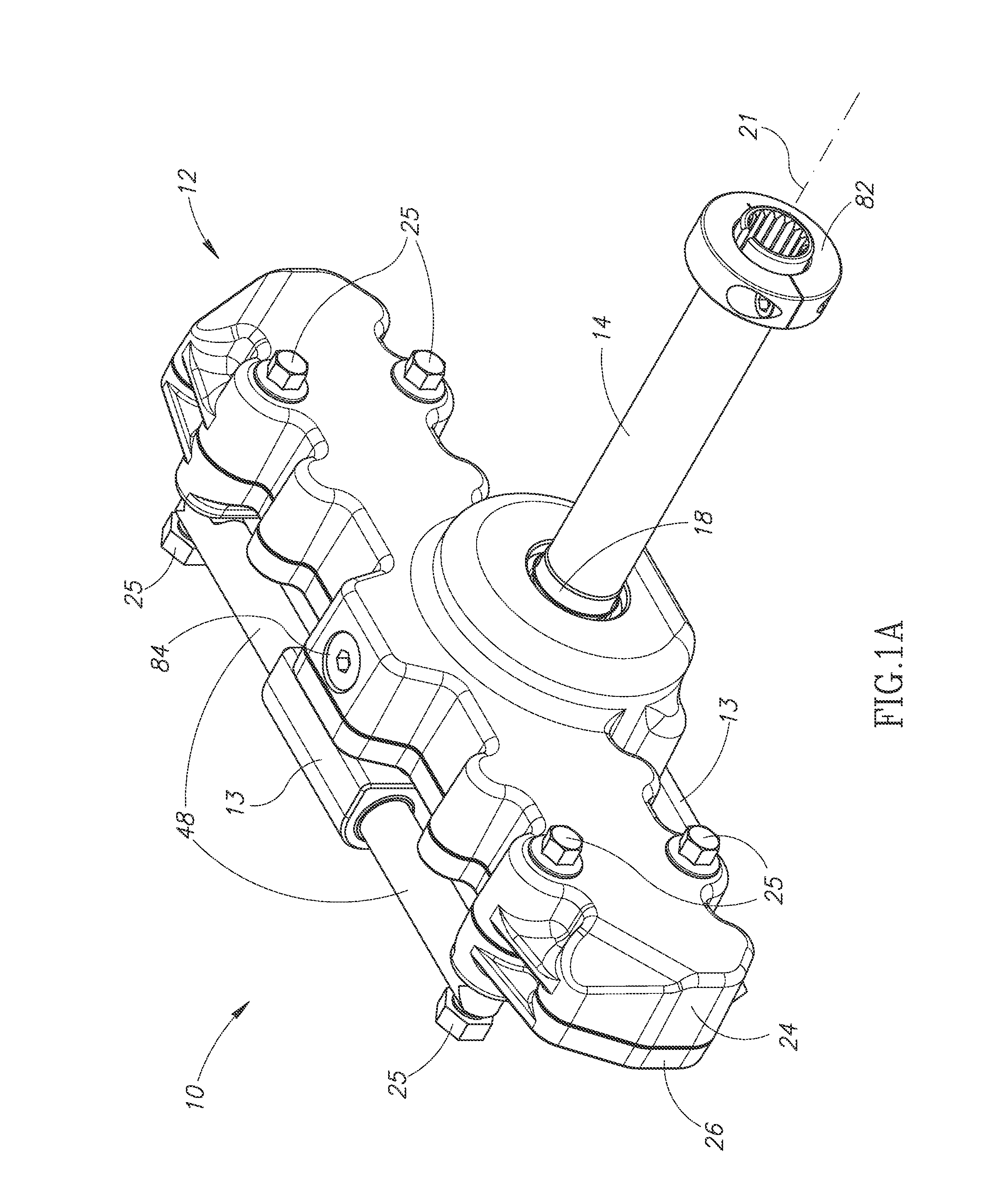 Compact steering mechanism