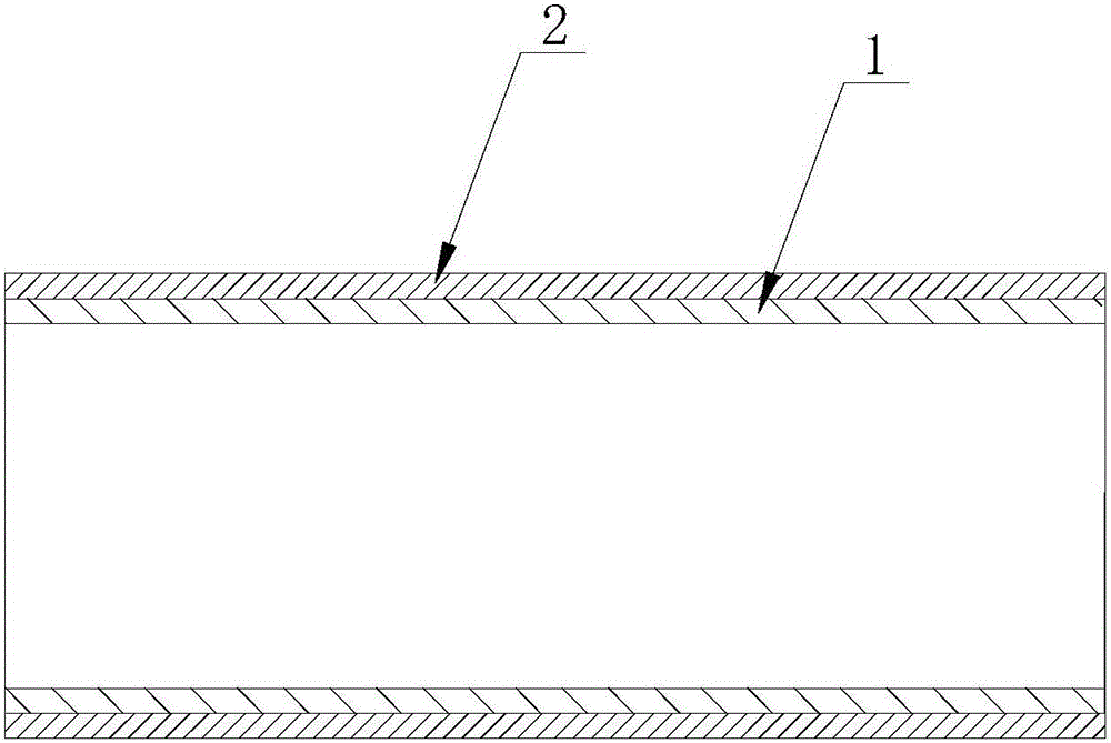 Piping for refrigeration, production method and application