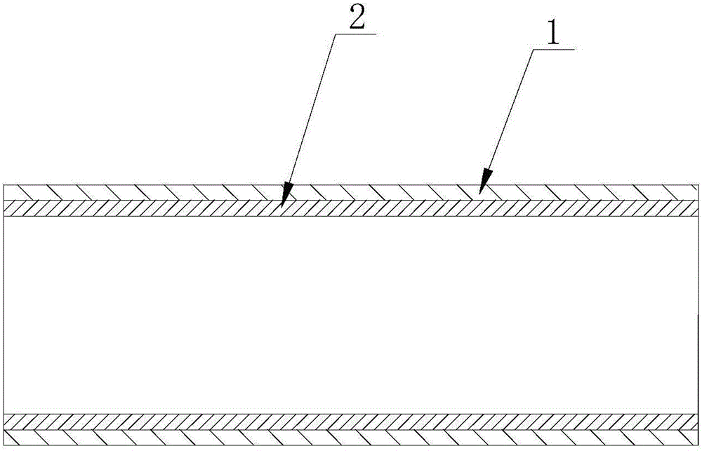 Piping for refrigeration, production method and application