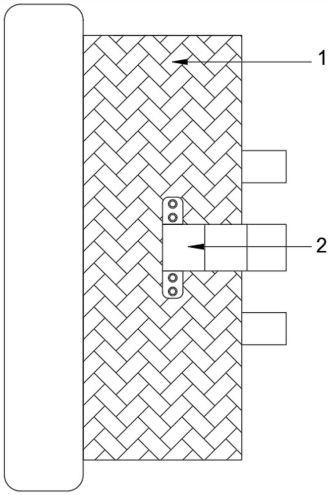 Bearing outer ring machining device