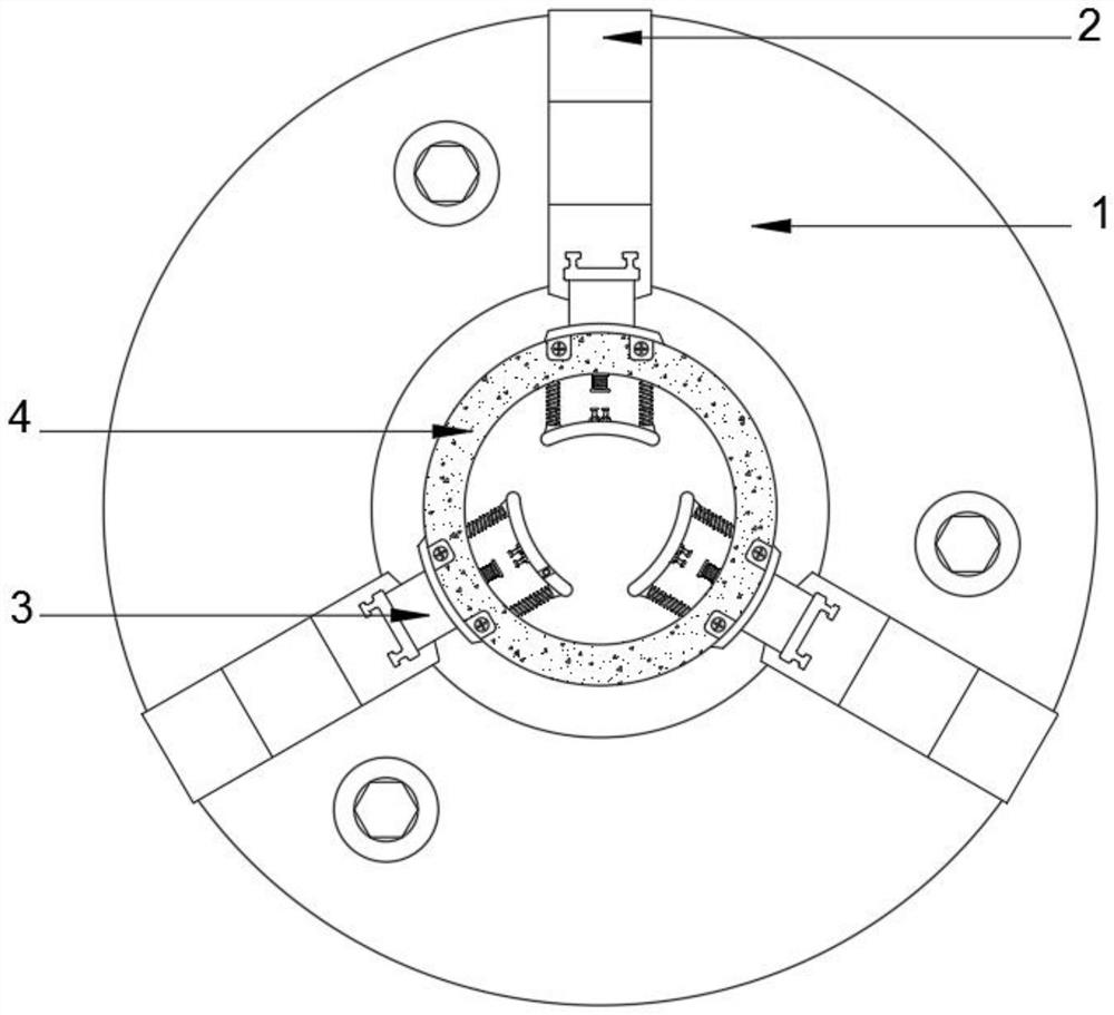 Bearing outer ring machining device