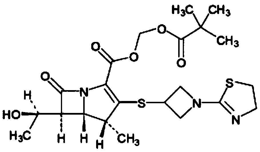 Preparation method of fine tebipenem pivoxil granules