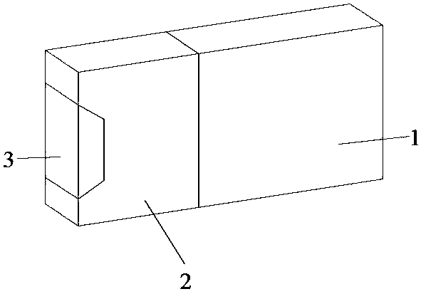 A kind of low thermal conductivity multi-layer composite potassium aluminosilicate brick and preparation method thereof