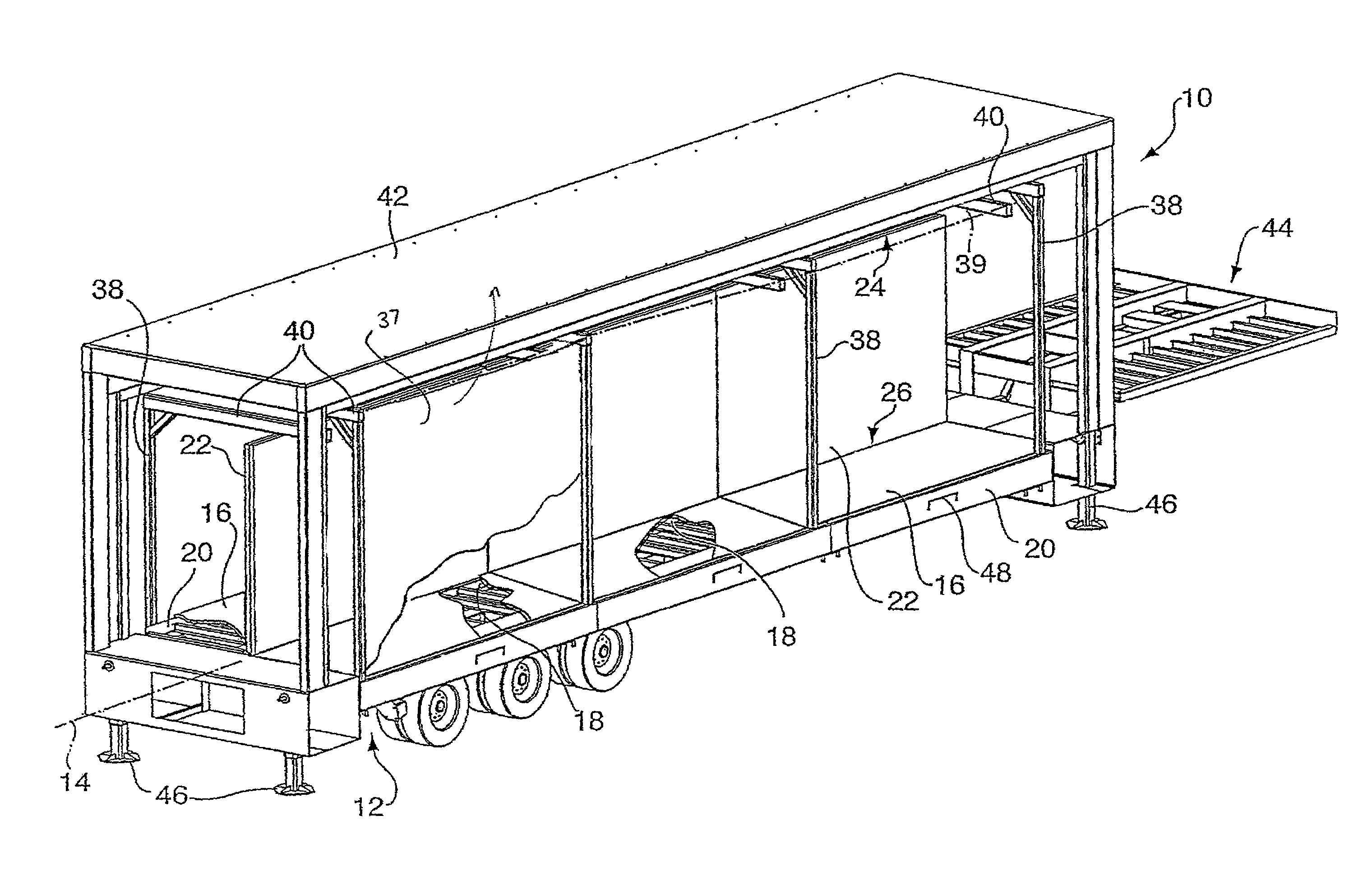 Expandable trailer