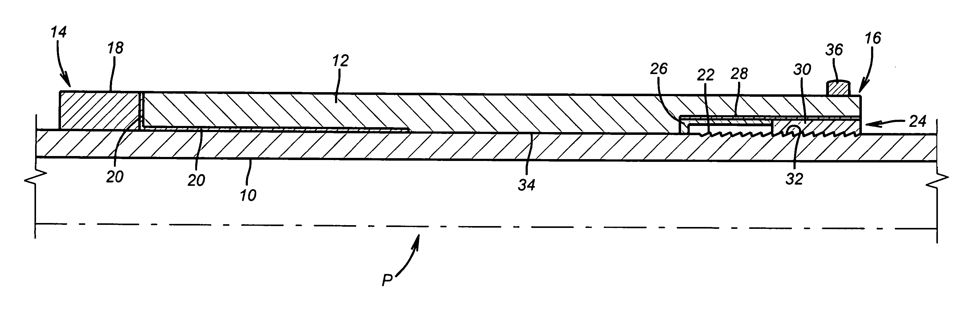 Self boosting packing element