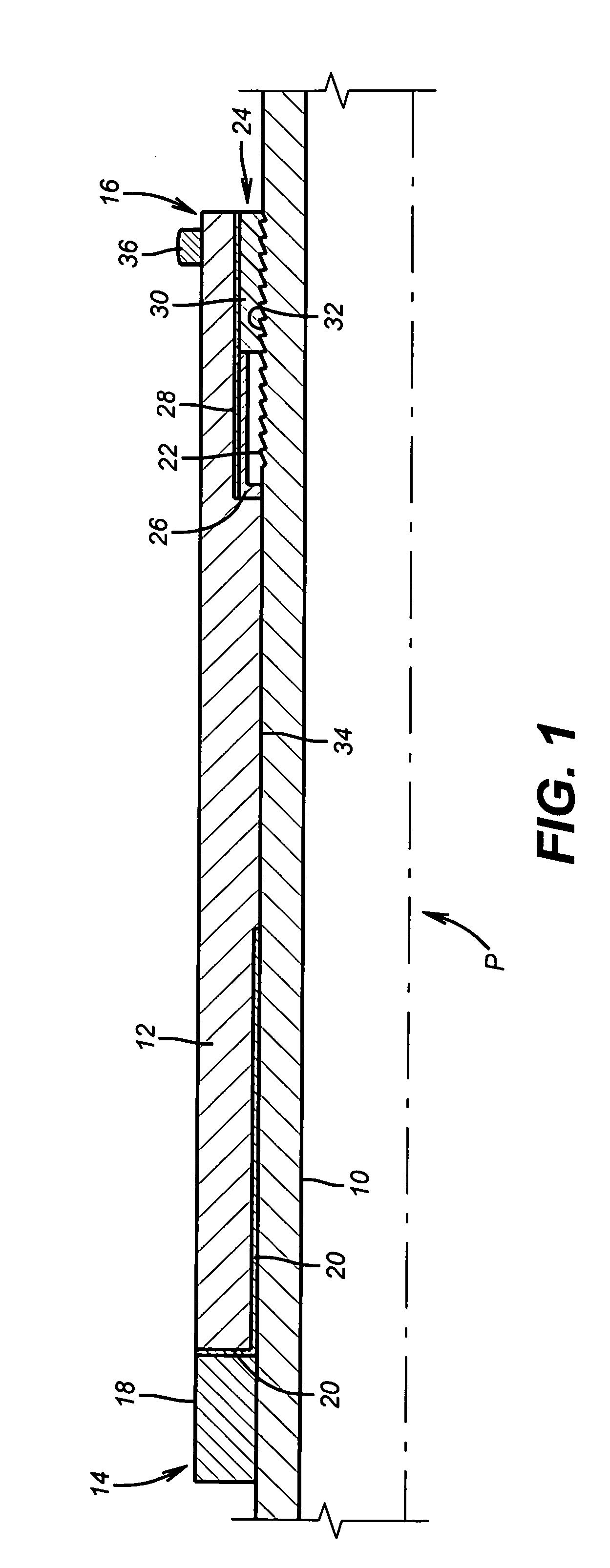 Self boosting packing element