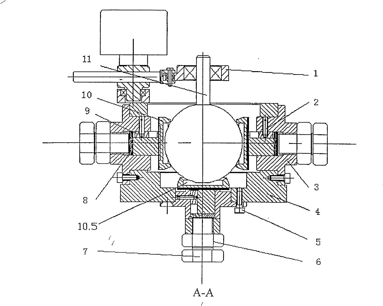 Multi-degree of freedom spherical traveling wave-type ultrasonic motor