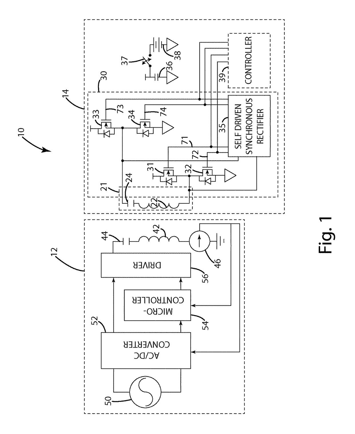 System and method for bidirectional wireless power transfer