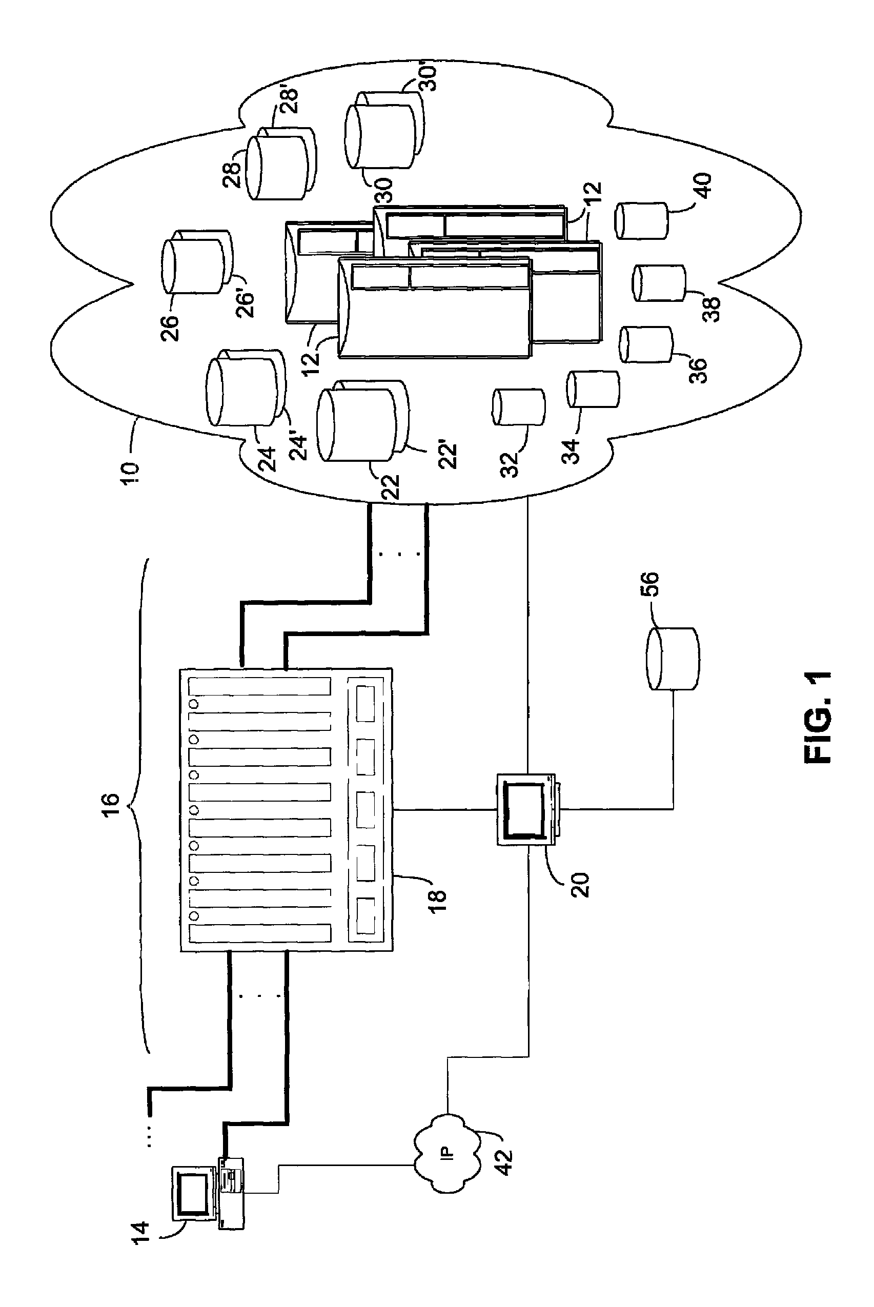 Dynamic host configuration protocol in a storage environment