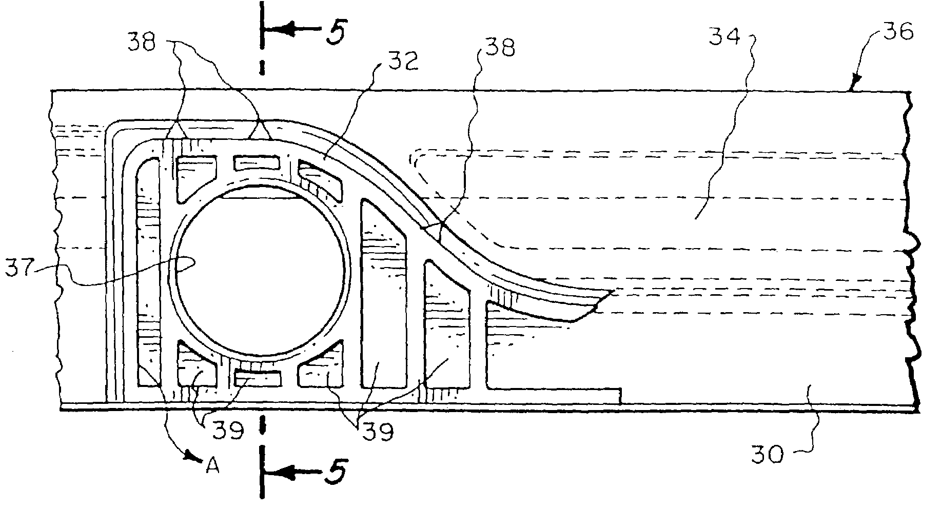 Pull tab on tear strip on plastic cover plastic cover, including break tab feature, and related apparatus and methods