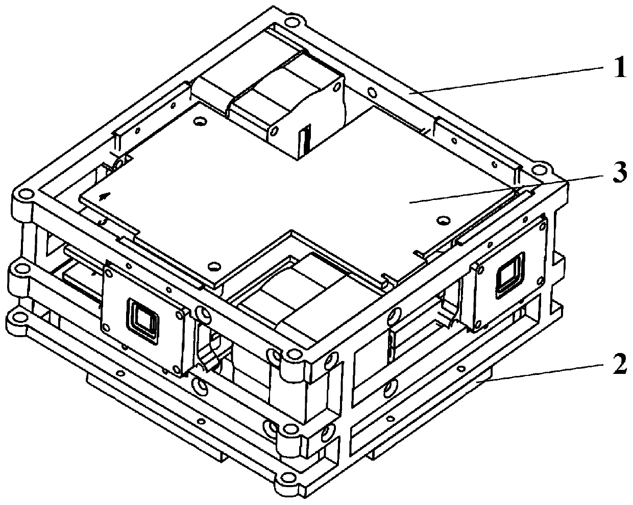 Cubesat bias momentum attitude control system