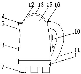 Anti-scald insulation electric kettle