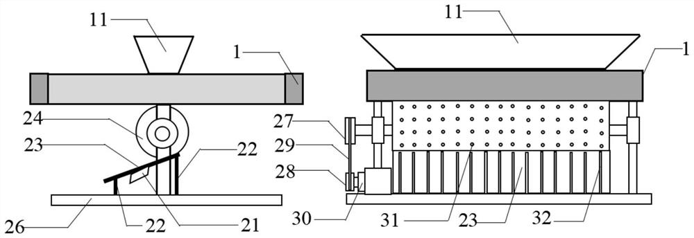 Decomposition system and method for high water content construction dregs