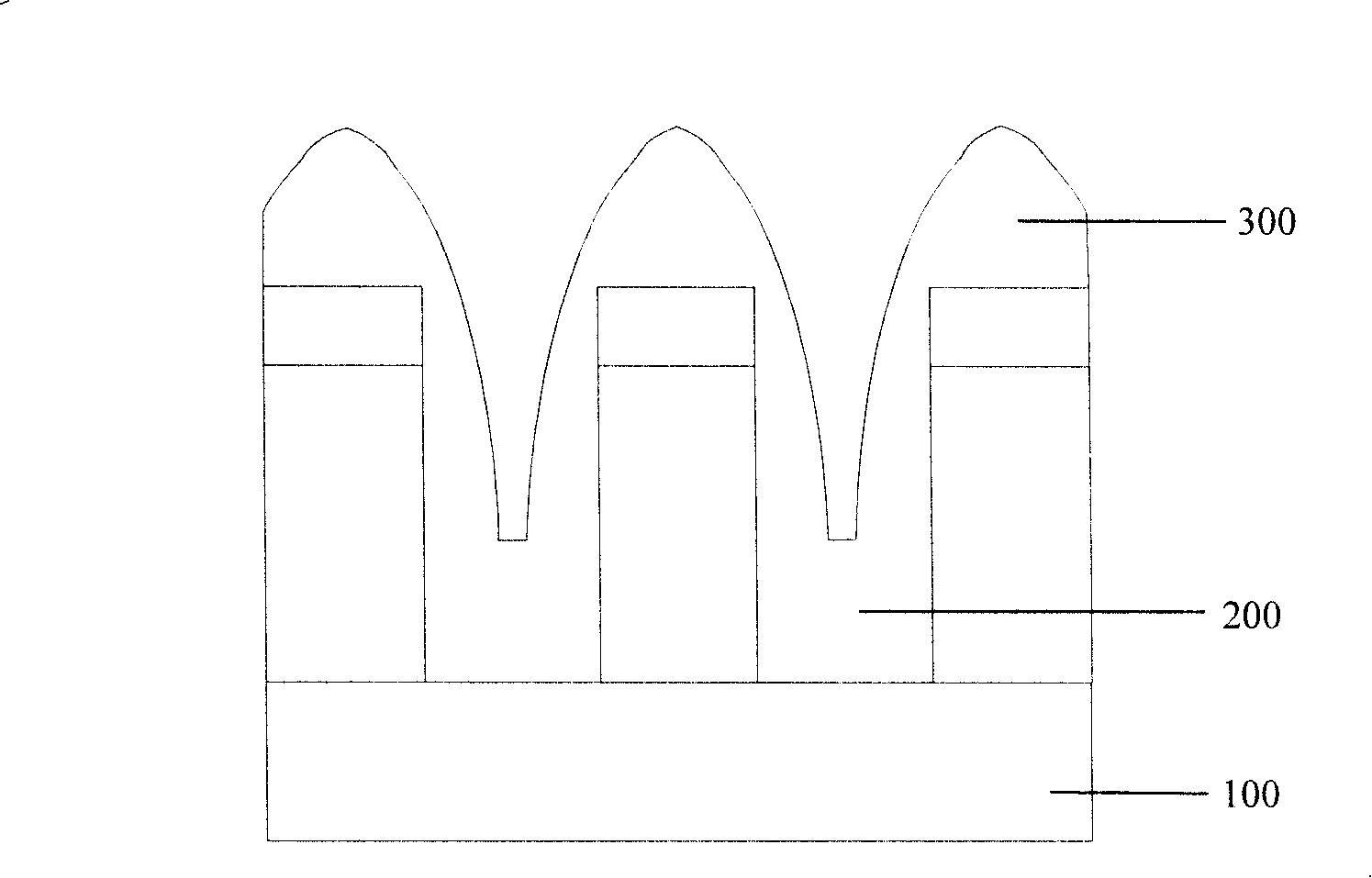 Method for filling isolation plough groove