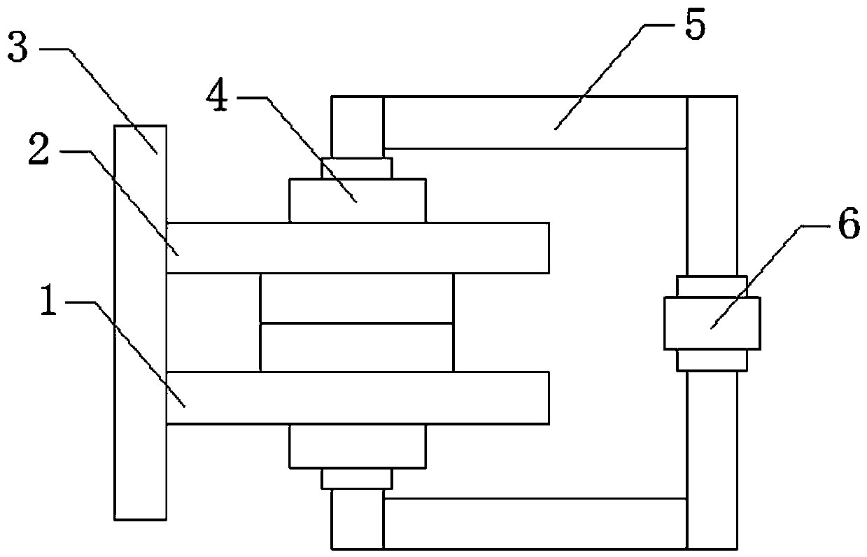 Grinding device for domestic rusted steel pipe