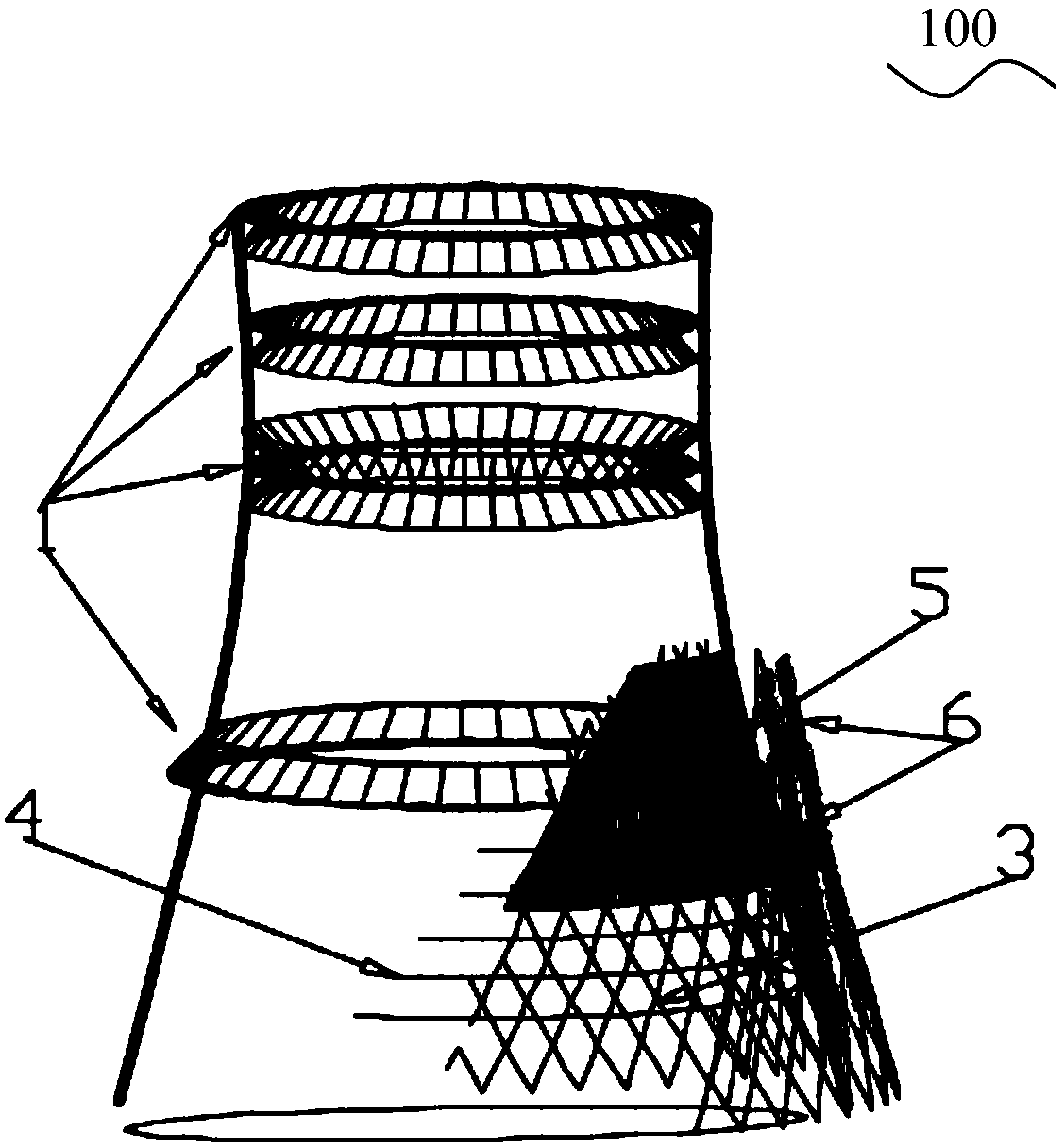 Steel structure cooling tower