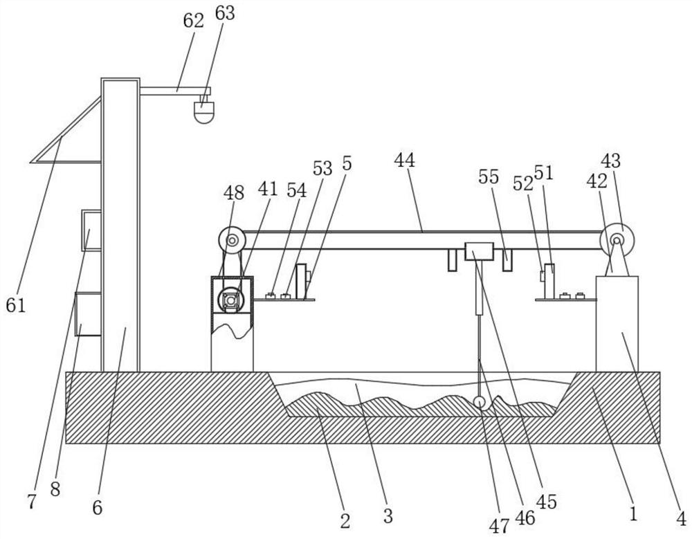 Intelligent channel section scouring and silting change detection system