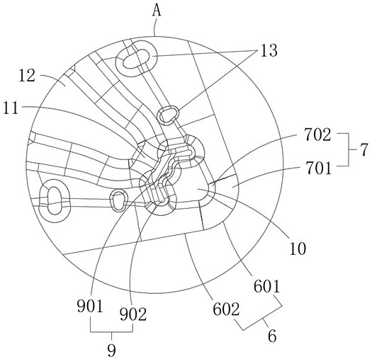 Special variable-edge type indexable turning tool blade for steel